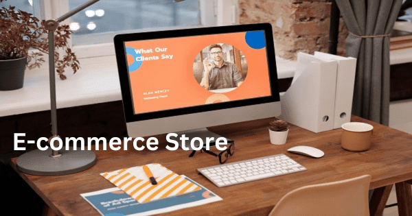 What is the meaning of an e-commerce website